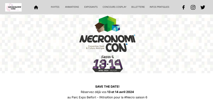 Page accueil Necronomi'Con