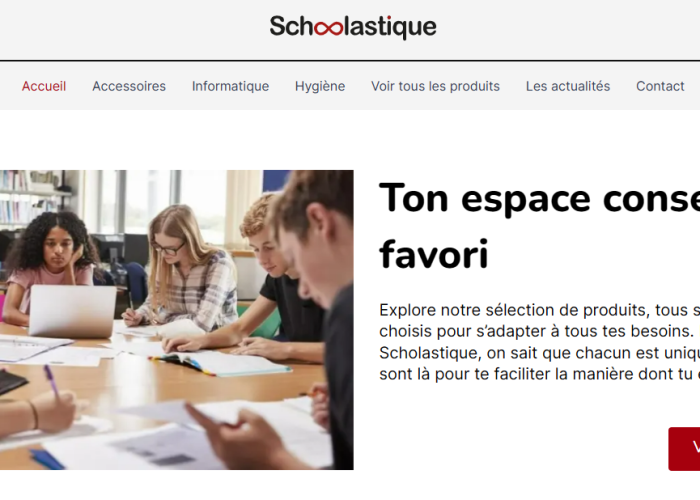 Capture d’écran 2024-07-07 205449 Page accueil site Schoolastique